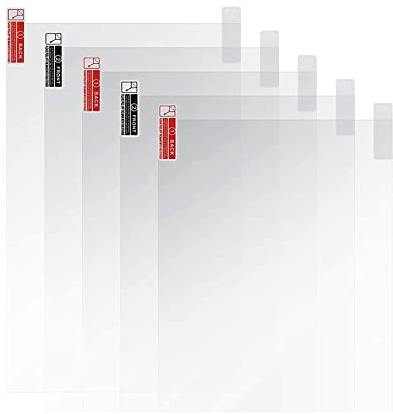 LANKEGU 5PCS Displayschutzfolie für Anycubic Photon M3 Premium,Saturn 2, 3DDrucker Screen Protector Film für Photon M3 Premium,Saturn 8K, Sonic Mighty 8K 10.1'' Resin LCD 3D Drucker