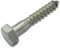 EZOTec - 12 Stück Sechskant Holzschrauben 5x30 mm DIN 571 - Edelstahl V2A A2 - Holzbauschrauben Schlüsselschrauben
