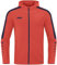 JAKO Herren Kapuzenjacke Power, Flame/Marine, L