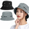 ITODA 2 Stücke Fischerhut Sommer UV Schutz Sonnenhut Frauen Herren Buschhut Faltbar Fischermütze Breite Krempe Sonnenmütze Einfarbig Anglerhut Unisex Eimerhut Outdoor Hut Eimerhut Wandern Angeln