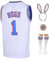 TUEIKGU Herren #1 Bugs #10 Lola Trikots Paare Halloween Kostüm Sets Weltraum Basketball Trikot für Damen, Weiß 1, XX-Large