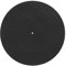 Plattenteller-Auflage, Antistatische Plattenteller-Matte Plattenspieler-Plattenteller-Matten-Gummi Lp-Spieler Verringern Schlag-Silikon-Rekordmatte Professionelle Platter-Slipmat Für Plattenspieler
