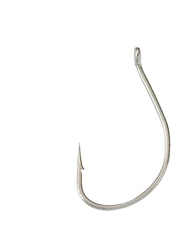 Angeln Quick Knot Tool 20 Teile/los Angelhaken aus Hartstahl, leicht, langlebig, for den Rig-Einsatz an Angelhaken for große Barsche Verschiedene Angelhaken (Color : Regular 1/0#)