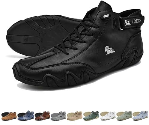 Stivali alti in pelle scamosciata fatti a mano - Scarpe Beck unisex for esterni Explorer Stivali Chukka leggeri impermeabili Scarpe da ginnastica casual traspiranti antiscivolo for passeggiate Escursi