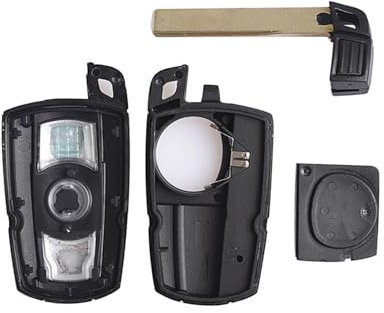 car key For BMW For E61 For E90 E82 E70 E71 E87 E88 E89 For X5 For X6 For 1 3 5 6 Series 3 Button Car Remote Key Shell key fob case(With Battery holder)