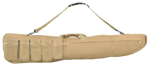 vidaXL Gewehrtasche mit Schultergurt 135 cm Oxford-Gewebe, Waffentasche, Waffenbeutel, Tasche Jagdwaffe, Gewehrbeutel, Tasche Jagdgewehr