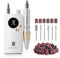 MelodySusie Electric Nail File 30000 RPM,SC320F Professional Rechargeable Nail Drill, Cordless E File Portable Efile for Acrylic Nails Gel Polishing Removing, Nail Kit for Manicure Salon Home
