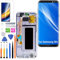 HLYGZX Écran pour Samsung Galaxy S8+ Plus TFT G955F G955FD Écran LCD de Rechange Assemblée réparation Kit (Grau avec Cadre,Pas d'empreintes digitales,Écran Non courbé)