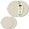 Falkenhorn Bio Dosendeckel Creme – 2X Klein + 2X Groß – Kombi-Set für Hunde- & Katzenfutter – aus Zuckerrohr – BPA-frei – Made in Germany