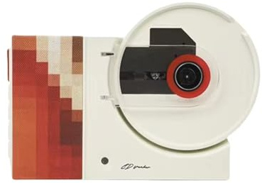 Uxsjakjsd CD -Player Retro -Stil im Stil des Retro -Stils mit Fernbedienung für Home Audio Red Montiert