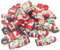 Mini Papa Noel o Santa Claus de chocolate con leche 1000 gramos