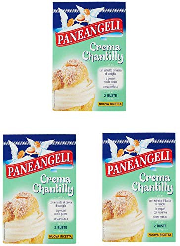 3x Paneangeli crema chantilly creme Chantilly-Creme Mischung kuchen 2x 40