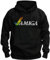 TShirt-People TSP Amiga Kapuzen-Sweatshirt Herren XL Schwarz