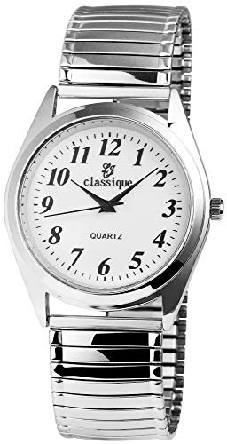 Excellanc Classique Herren – Uhr Zugarmbanduhr Metall Analog Quarz 2700009-002