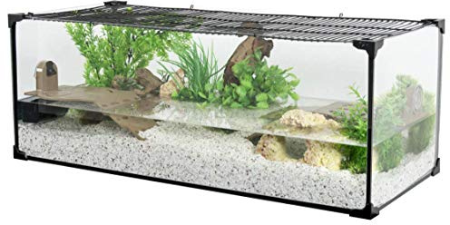 Zolux Acquario Tartaruga-AQUATERRARIUM per Tartaruga d'acqua 100 CM