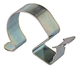 Ram - Clips pour Câble, 9mm x 2.7mm, Gris, Boîte de 100