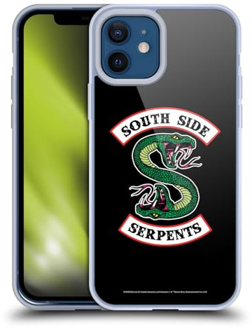 Head Case Designs Offizielle Riverdale South Side Serpents Grafik Kunst Gelhülle [Militärischer Schutzgrad] Kompatibel Mit Apple iPhone 12 / iPhone 12 Pro Und Kompatibel Mit MagSafe
