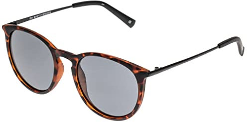 Le Specs OH BUOY MATTE TORT/BLACK - Polarisierte Sonnenbrille für Damen und Herren Runde Rahmenform mit hohem UV-Schutz LSP2102314