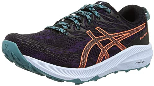ASICS Fujt Lite 3 Damen Running Shoes, Night Shade/Nova Orange, 38 EU