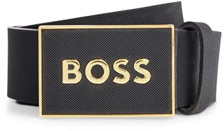 BOSS Herren Icon-S1_Sz40 Belt, Black2, 80