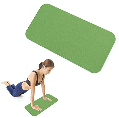 LINGJIONG 2 Pcs Yoga-Kniekissen | Rutschfestes flaches Yoga-Stützkissen | 1 Stück Kniematte Übungszubehör zur Linderung von Knien, Ellenbogen, Handgelen, Hüften und Wunden