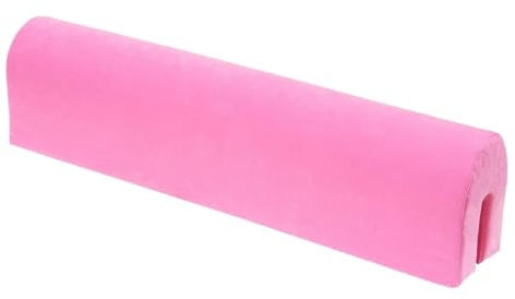 shivler Bettkantenschutz für Kinderbetten Kissen für bettumrandung Rausfallschutz Abdeckung Kantenschutz für Babybett (Rosa, 50cm)