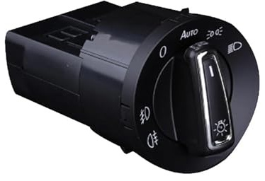 SXXJVES Auto Lichtschalter Für Polo MK5 6R 6C 61 Ameo Vivo 2010 Bis 2017 Automatischer Lichtschalter Upgrade Kfz-Schalter EIN/AUS