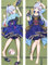 UZQFSGXA-Anime Kissenbezug Manga Kissenhülle Für Genshin Impact Kamisato Ayaka,Anime Pillowcase Digitaler Doppelseitiger Druck Kissenbezug,Seitenschläferkissen Bezug