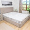 Matratzen Topper 180x200 - Matratzentopper Matratzenauflage Matratzenschutz Matratzenschoner Bett Milbenbezug Matratzenunterlage Matrazenschoner Bettauflage Unterbett