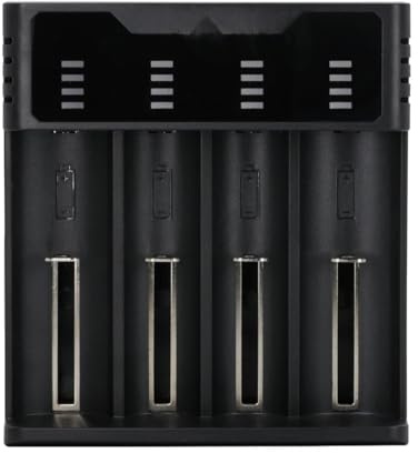 4U USB Power Bank Ladegerät für Lithium 18650 AA/AAA, kompakt und effizient. Ideal, um Ihre Geräte überall und jederzeit aufgeladen zu halten. Maximieren Sie Ihre Energie!