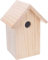 Flamingo Cassetta nido per uccelli in legno Bozo - 16x12x15,5cm - resistente alle intemperie - legno di pino certificato FSC