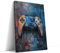 AKINDA Art Gallery - Quadro Moderno 60 x 80 cm - Controller PS4 - Joystick Pop Art - Immagine Gaming - Quadro Camera da Letto - Play Station 4 - Idea Regalo per Arredo Casa