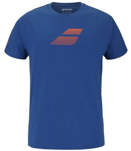 Babolat Exercise Big Flag T-Shirt Herren blau