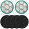 Filtro di Ricambio Per P1 Pet Grooming Kit Aspirapolvere Accessori 4 Spugna 2 Filtro Hepa Ricambio