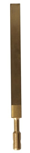 rabo Messing Messkeil 0,5-10 mm 10 mm Breite, 140 mm Länge – für präzise Messungen und Anwendungen im Bau- und Handwerksbereich.