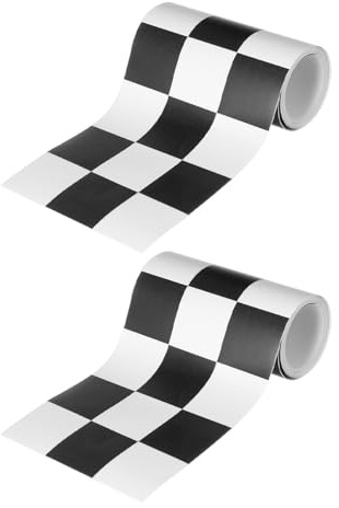 Selbstklebende Bordüre aus Pvc, 2 Rollen, Schlicht Elegant