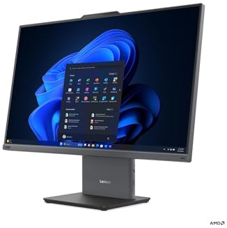 Lenovo ThinkCentre neo 55a 24 Gen 6 13F8 - All-in-One (Komplettlösung) - mit Monitorständer - Ryzen AI 7 350/2 GHz - RAM 16 GB - SSD 512 GB - TCG Opal Encryption, NVMe - Radeon 860M - 1GbE,