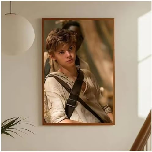 MEIZONGHUOJI Poster Thomas Brodie Sangster – Filmstar-Poster, Wandbilder, Leinwandgemälde, Heimdekoration 50 * 70Cm Rahmenlos