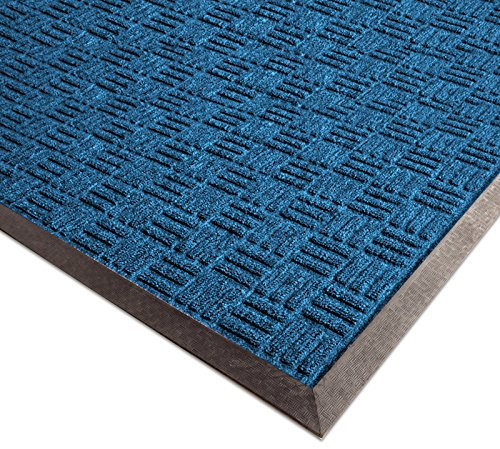 casa pura Schmutzfangmatte All Seasons für außen und innen | gerippte Prägestruktur | Fußmatte mit sehr guter Schmutzfang Wirkung | viele Größen und Farben (blau 90x150 cm)