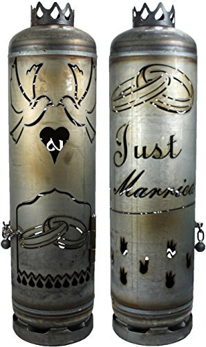 Feuerstelle Feuertonne Hochzeit Just Married