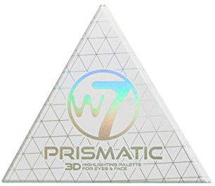 W7 Prismatic Eyes and Face 3D Highlighting Palette, 3.2 g