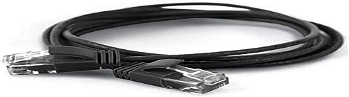 wantecWire Extra dünnes Patchkabel CAT.6 UTP, Länge 0.25 m, schwarz