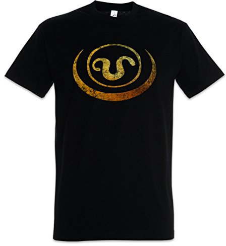 Urban Backwoods Symbol of Apophis Herren T-Shirt Schwarz Größe 3XL