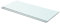 vidaXL 2X Regalboden Glas Glasboden Glasscheibe Glasplatte Regalbrett Ersatz Platte Glasscheibe für Glasregal Klarglas Transparent 70x30cm