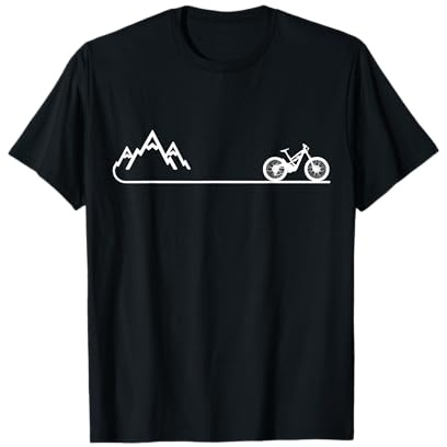Mountainbike MTB Downhill Fahrrad Mountainbiker Geschenk T-Shirt