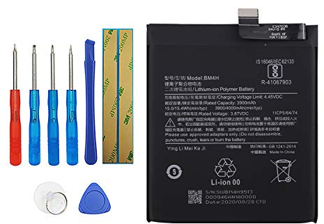 Vvsialeek BM4H Batteria di ricambio compatibile per Mi 9 Pro Mi9 Pro con kit di attrezzi gratuito
