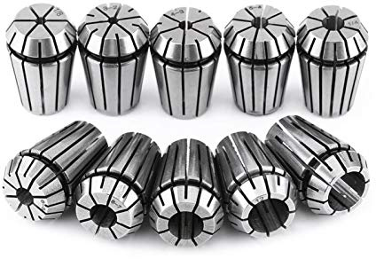 10 pz/set ER20 Pinza in acciaio per molle ad alta precisione Set Pinza per macchina per incisione CNC per tornio di fresatura CNC