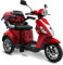 Rolektro E-Trike 15 V.3 Rot Lithium Akku - 3-Rad Elektromobil 1000W Seniorenmobil - E-Mobil 3-Rad-Roller