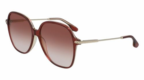 Victoria Beckham VB613S 43235 607 wine honey sole Women's Acetate, Standard, 59