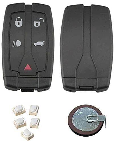 DIY Repair Kit for Land Rover Freelander 2 5 Button Dash Remote Key Fob Case
